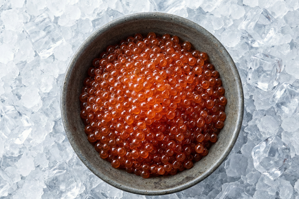 SALMON ROE PICKLED in SOY SAUCE